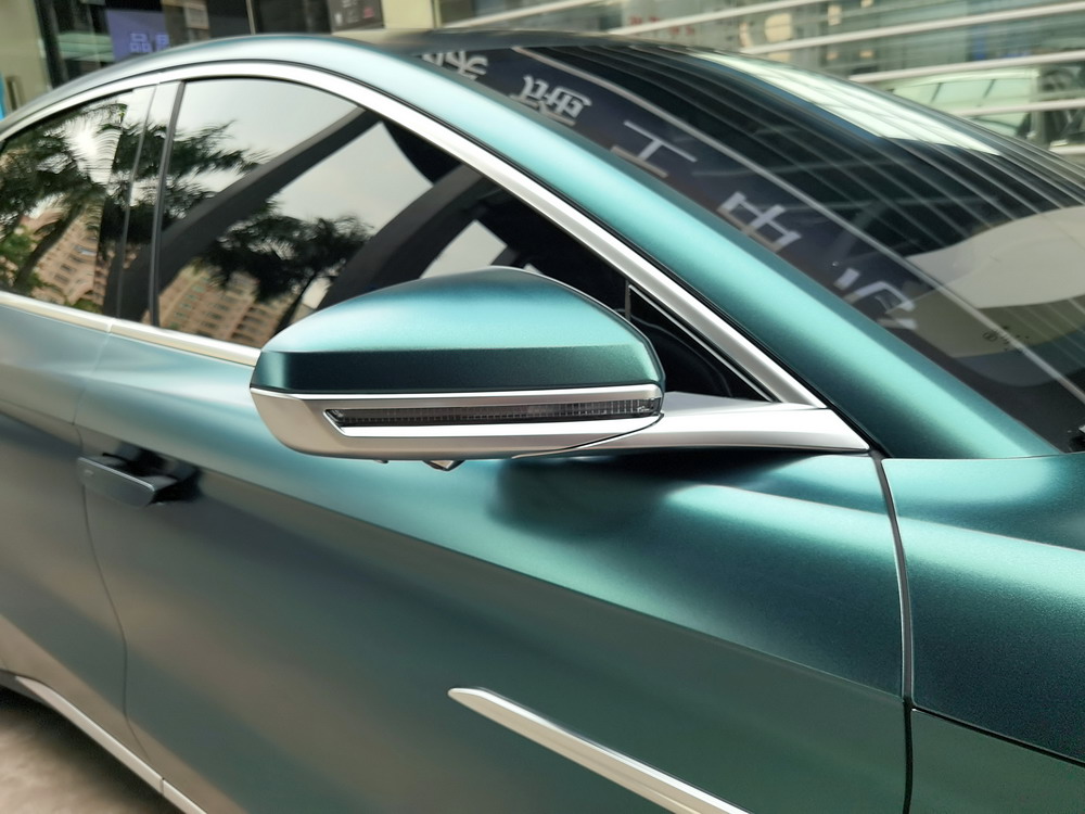 比亚迪汉电光金属宝石绿 - 深联汽车技术